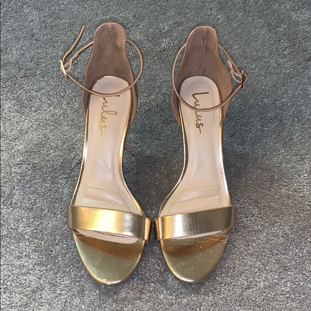Rose Gold Heels